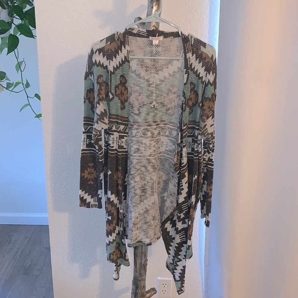 Long Aztec Sweater